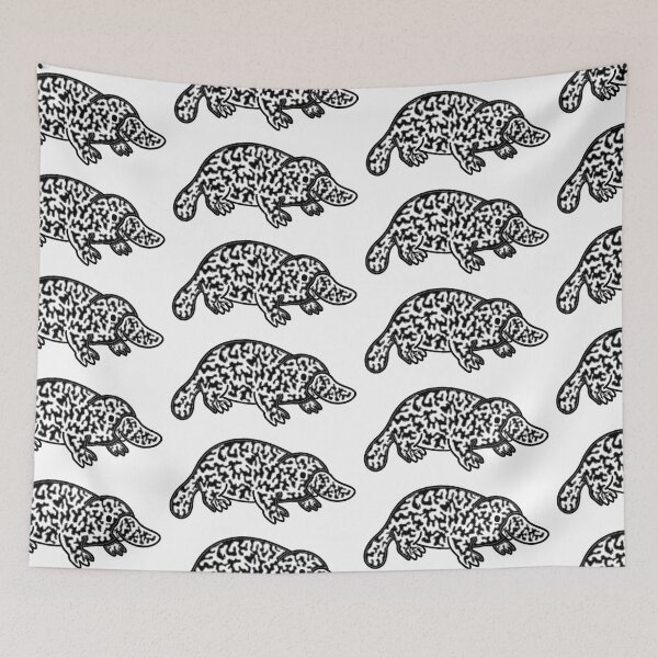 Item preview, Platypus black & white designed and sold by CazDPhotos.