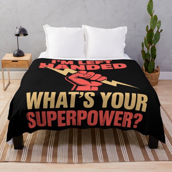 Item preview, Left Handed What Is Your Superpower Lefty Hander Day Gifts designed and sold by brynatshop.