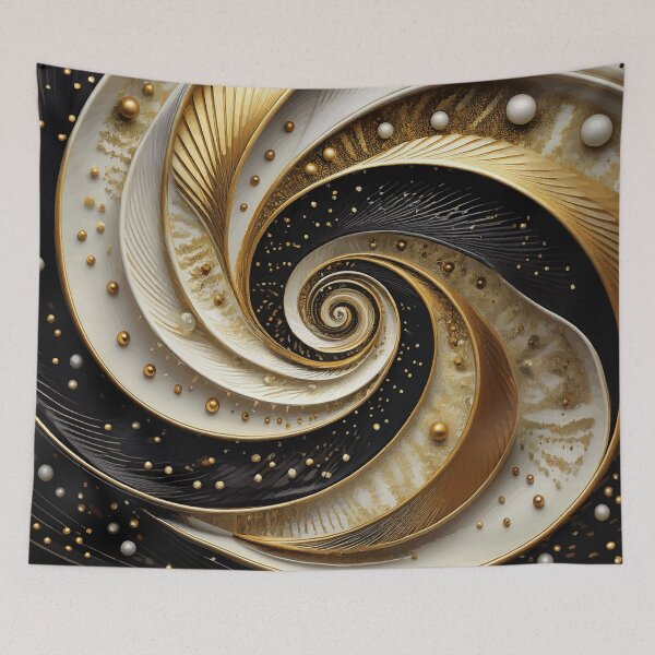 Item preview, Colorful Abstract Fibonacci Art 237 designed and sold by Vicky Brago-Mitchell®.