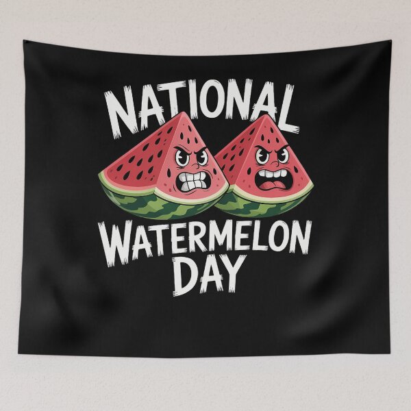 Item preview, National Watermelon Day Flowering Plant Fruit Lover designed and sold by brynatshop.