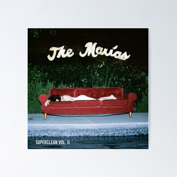 Item preview, The Marías - Superclean, Vol. II album 2018 designed and sold by AyanaLine.