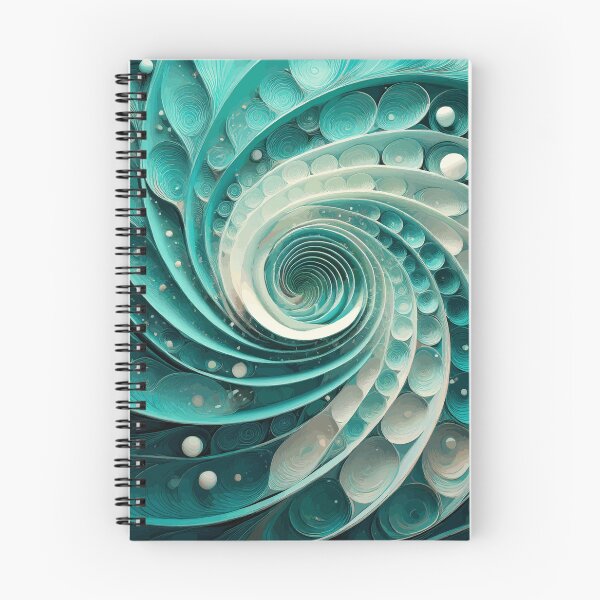 Item preview, Colorful Abstract Fibonacci Art 240 designed and sold by Vicky Brago-Mitchell®.