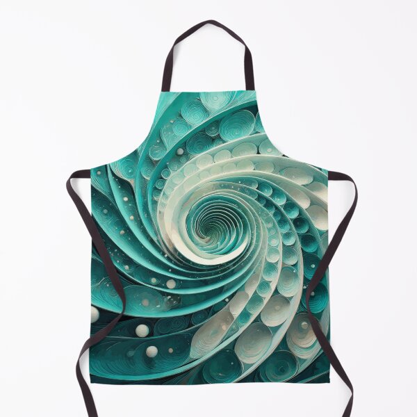 Item preview, Colorful Abstract Fibonacci Art 240 designed and sold by Vicky Brago-Mitchell®.