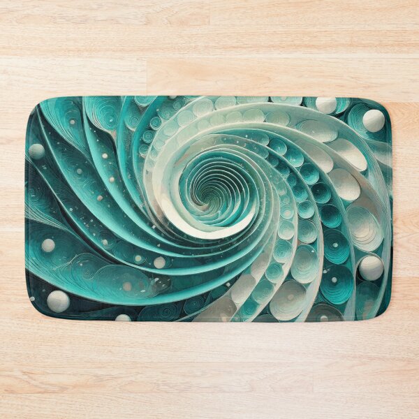 Item preview, Colorful Abstract Fibonacci Art 240 designed and sold by Vicky Brago-Mitchell®.