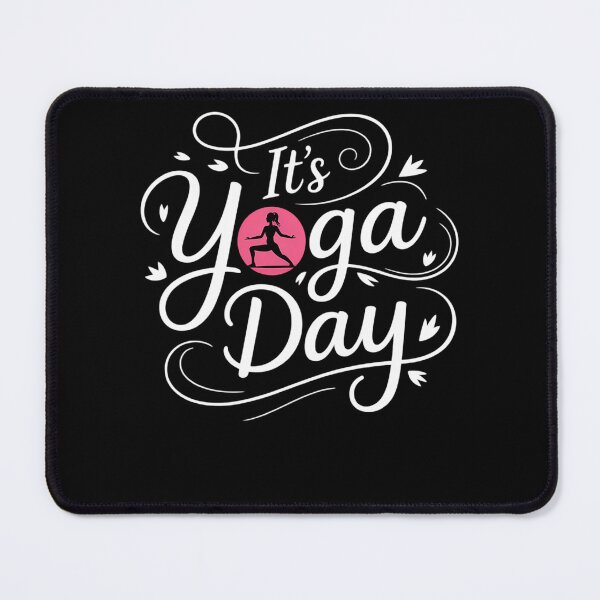 Item preview, It's Yoga Day Apparel for Yogi designed and sold by brynatshop.
