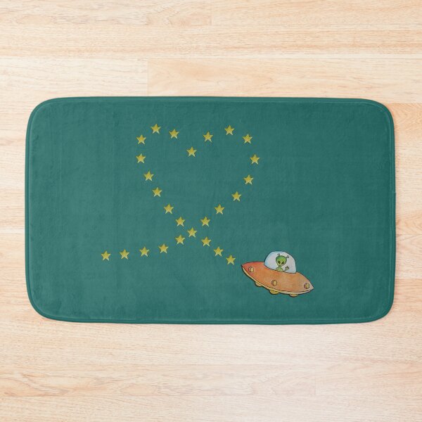 Item preview, Vintage Alien Love Cruise – Cute Pastel star Trail designed and sold by KawaiiNugs.