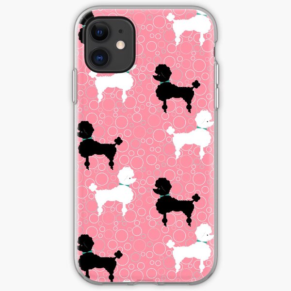 Pink Poodle iPhone Soft Case