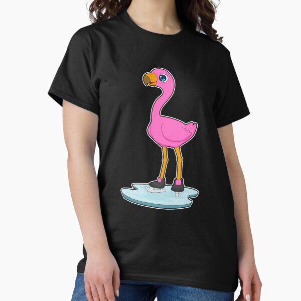Item preview, Flamingo Ice skating Ice skates designed and sold by Snabdesign84.