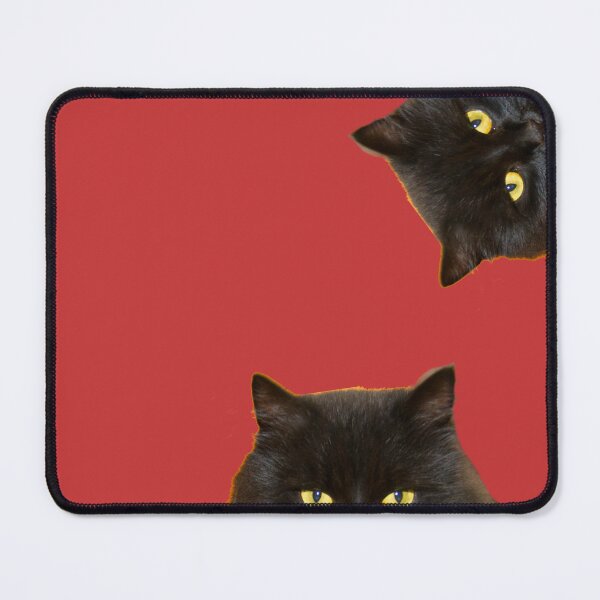 Item preview, Black Cat Peeking, You Asleep Yet?  designed and sold by DiensDesign.