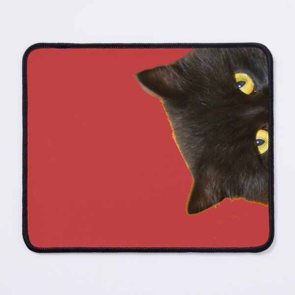 Item preview, Black Cat Peeking, I Saw That designed and sold by DiensDesign.