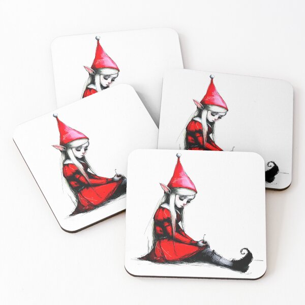 Item preview, Pretty Blonde Elf Girl Sticker designed and sold by ArtbyJustis.