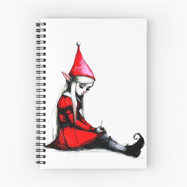 Item preview, Pretty Blonde Elf Girl Sticker designed and sold by ArtbyJustis.