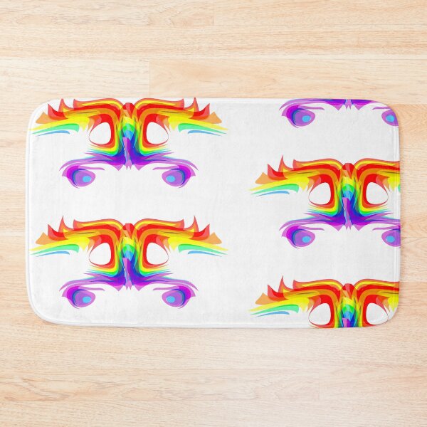 Item preview, Rainbow Rorschach #57 designed and sold by TorturedArtistX.