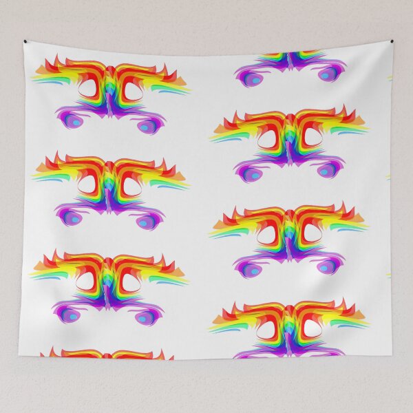 Item preview, Rainbow Rorschach #57 designed and sold by TorturedArtistX.