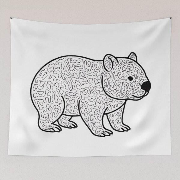 Item preview, Wombat designed and sold by CazDPhotos.