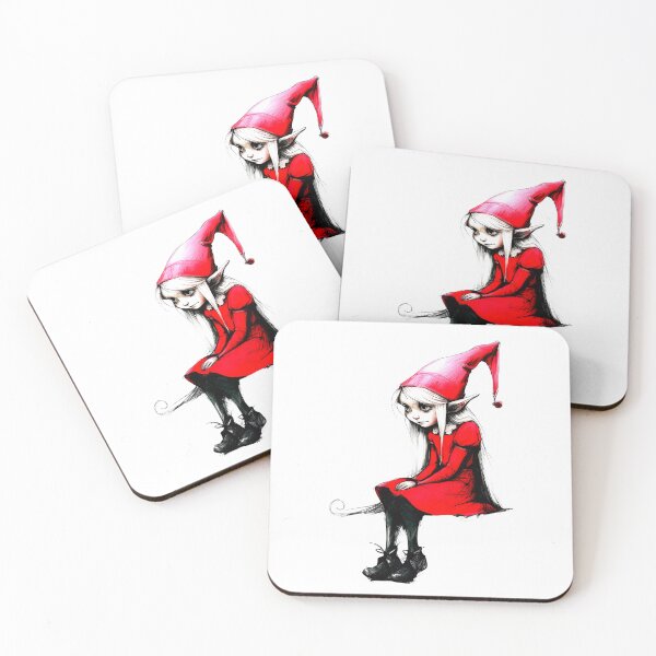 Item preview, Pretty Blonde Elf Girl Sticker designed and sold by ArtbyJustis.