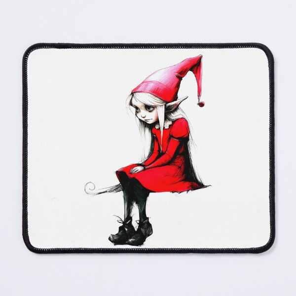 Item preview, Pretty Blonde Elf Girl Sticker designed and sold by ArtbyJustis.
