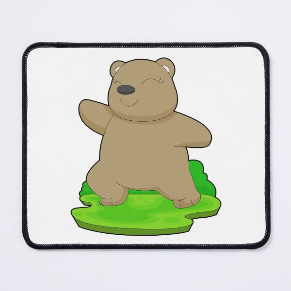 Item preview, Bear Yoga Fitness Gymnastics designed and sold by Snabdesign84.