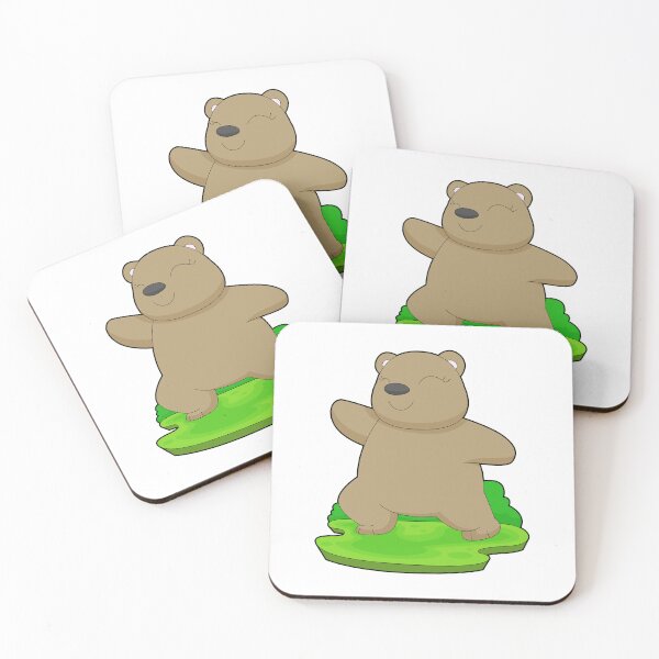 Item preview, Bear Yoga Fitness Gymnastics designed and sold by Snabdesign84.