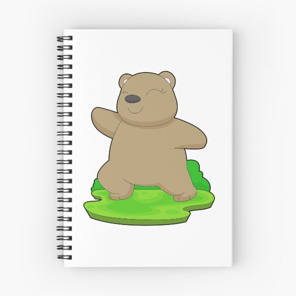Item preview, Bear Yoga Fitness Gymnastics designed and sold by Snabdesign84.