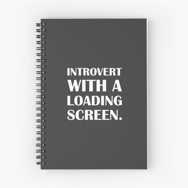 Item preview, Introvert With a Loading Screen. / Introvert Joke Funny T-Shirt Label designed and sold by introvertvibes.