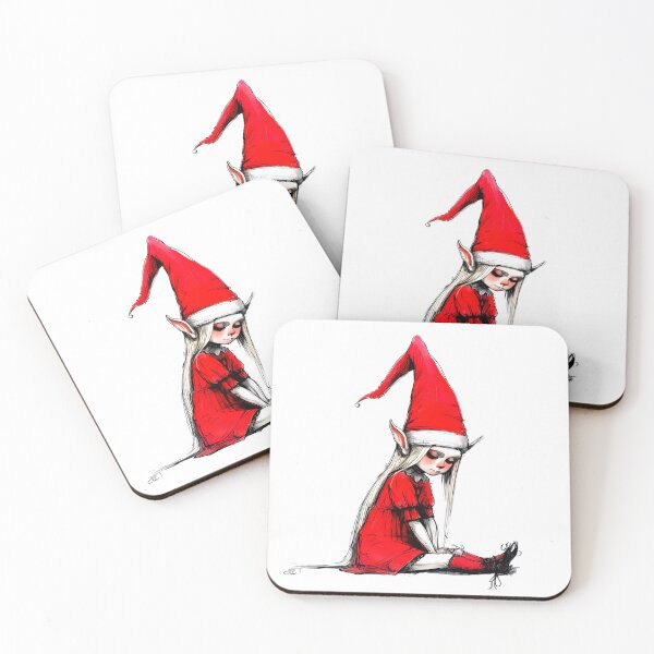 Item preview, Pretty Blonde Elf Girl Sticker designed and sold by ArtbyJustis.