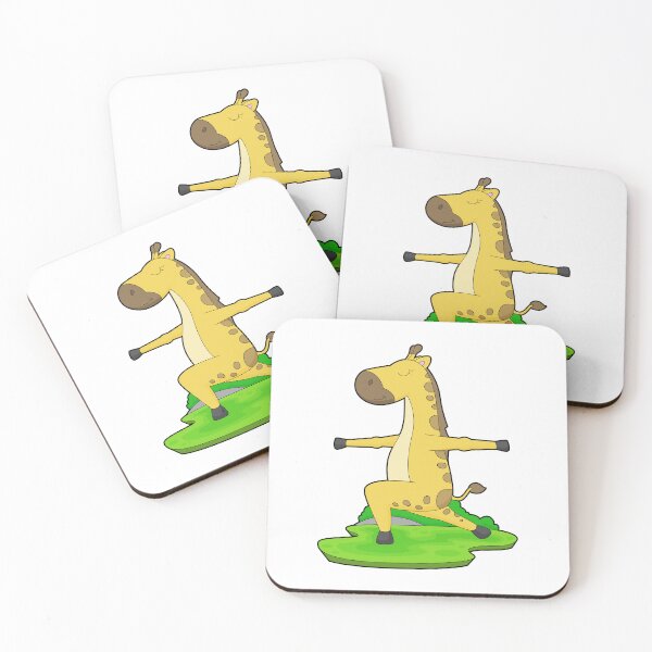 Item preview, Giraffe Yoga Fitness Gymnastics designed and sold by Snabdesign84.