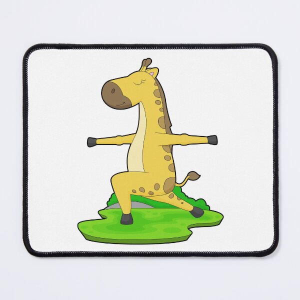 Item preview, Giraffe Yoga Fitness Gymnastics designed and sold by Snabdesign84.