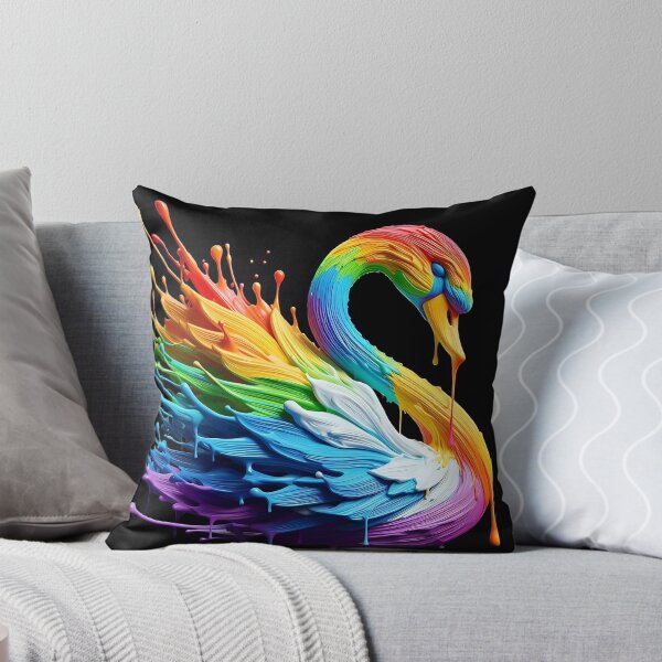 Item preview, Rainbow Swan designed and sold by Intriguing Designs.