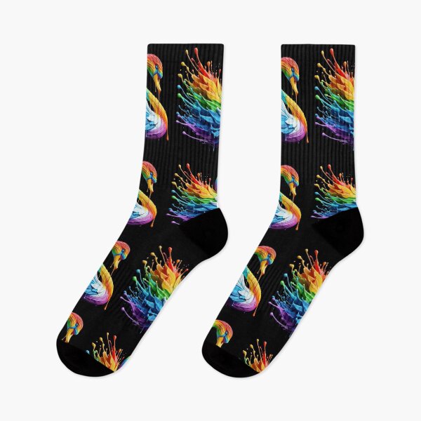 Item preview, Rainbow Swan designed and sold by Intriguing Designs.