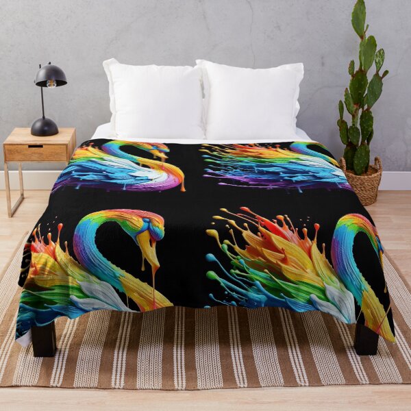 Item preview, Rainbow Swan designed and sold by Intriguing Designs.