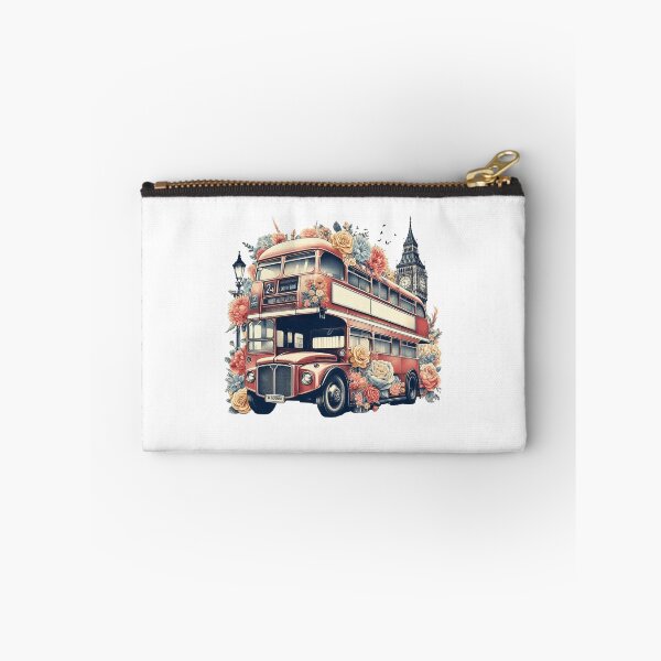 Item preview, beautiful vintage london bus with flowers designed and sold by nicnacc.