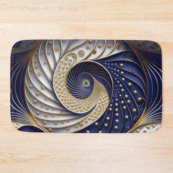 Item preview, Colorful Abstract Fibonacci Art 245 designed and sold by Vicky Brago-Mitchell®.