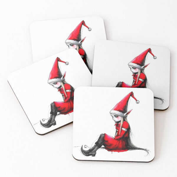 Item preview, Pretty Blonde Elf Girl Sticker designed and sold by ArtbyJustis.