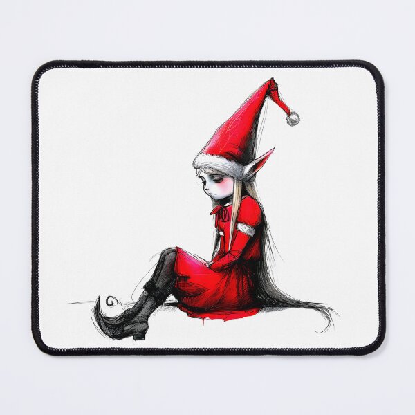 Item preview, Pretty Blonde Elf Girl Sticker designed and sold by ArtbyJustis.