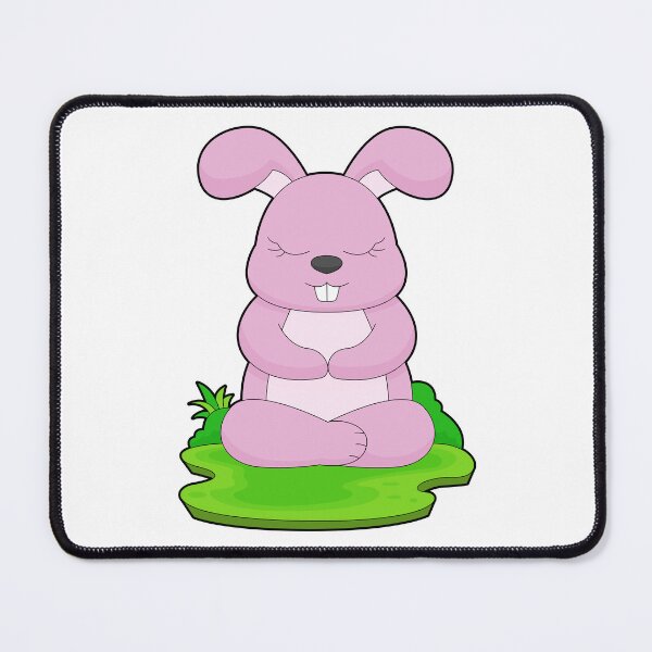 Item preview, Rabbit Yoga Fitness Meditation designed and sold by Snabdesign84.