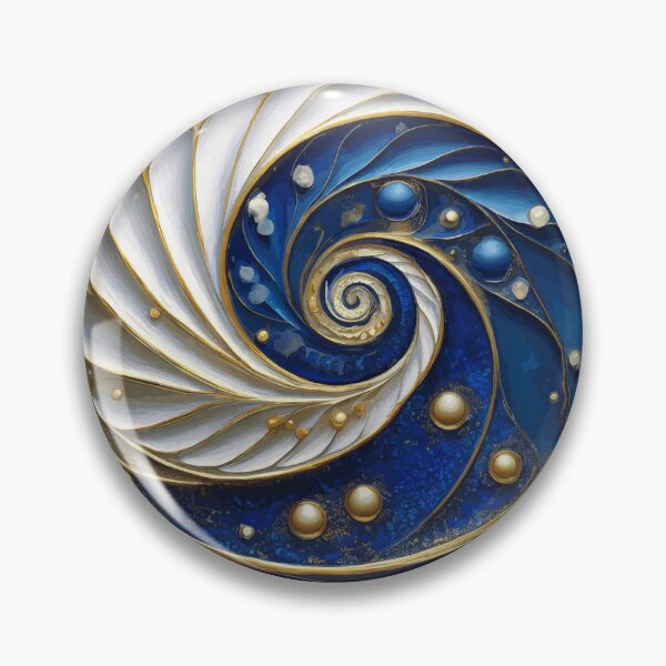 Item preview, Colorful Abstract Fibonacci Art 247 designed and sold by Vicky Brago-Mitchell®.