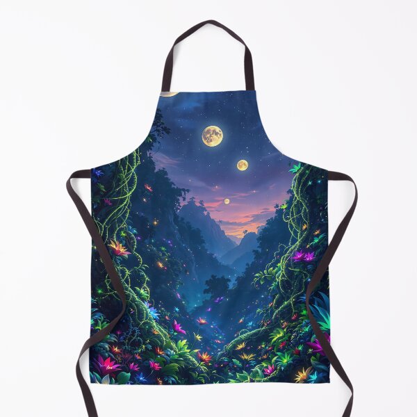 Item preview, Enchanted Moonlit Garden designed and sold by oanaunciuleanu.