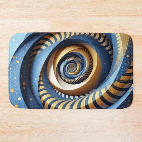 Item preview, Colorful Abstract Fibonacci Art 250 designed and sold by Vicky Brago-Mitchell®.