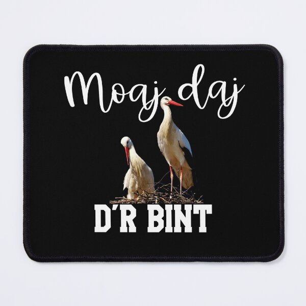 Item preview, The Netherlands-Stork Bird, Nld, Provincie, Moaj daj d'r bint designed and sold by DiensDesign.