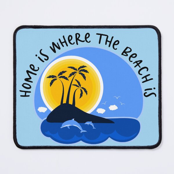 Item preview, Home is where the Beach is-Beach in The Netherlands-Summer is Back designed and sold by DiensDesign.