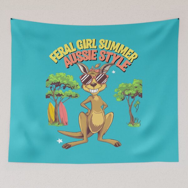 Item preview,   Feral Girl Summer – Aussie Style designed and sold by box-artshop.