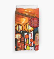 Street Lanterns Duvet Cover