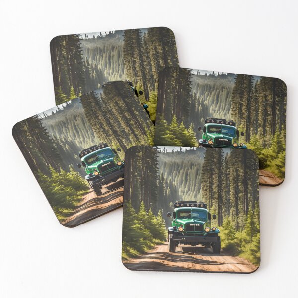 Item preview, Dodge power wagon logging  designed and sold by TreadandTire.