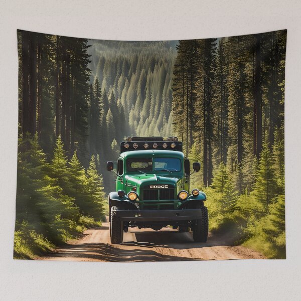 Item preview, Dodge power wagon logging  designed and sold by TreadandTire.