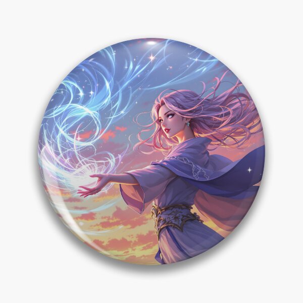 Item preview, Celestial Sorceress at Dusk designed and sold by oanaunciuleanu.