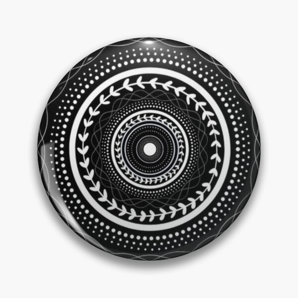 Item preview, drawing of a symmetrical geometric design designed and sold by NivyasArtistry.