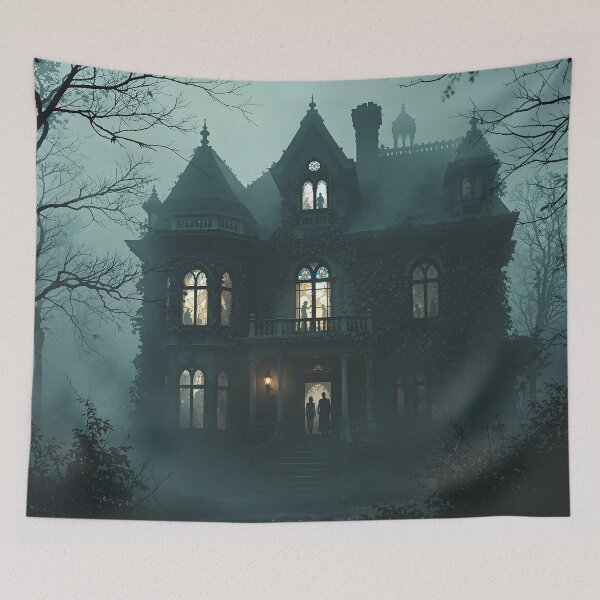 Item preview, The Haunted Manor designed and sold by oanaunciuleanu.