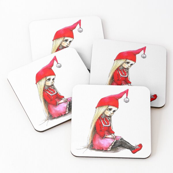 Item preview, Pretty Blonde Elf Girl Sticker designed and sold by ArtbyJustis.