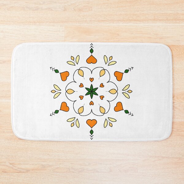 Item preview, Golden Heart Mandala designed and sold by BaiYok.